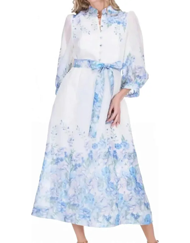 Wildflower Stand Collar Dress