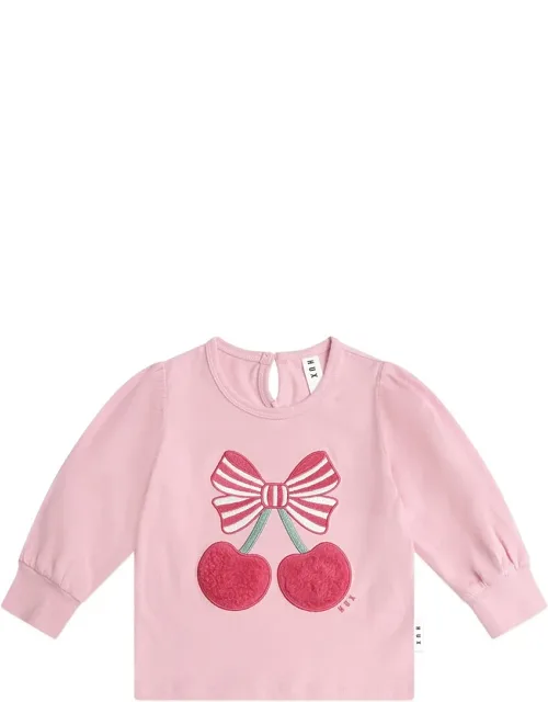 Cherry Pie Puff Sleeve Top
