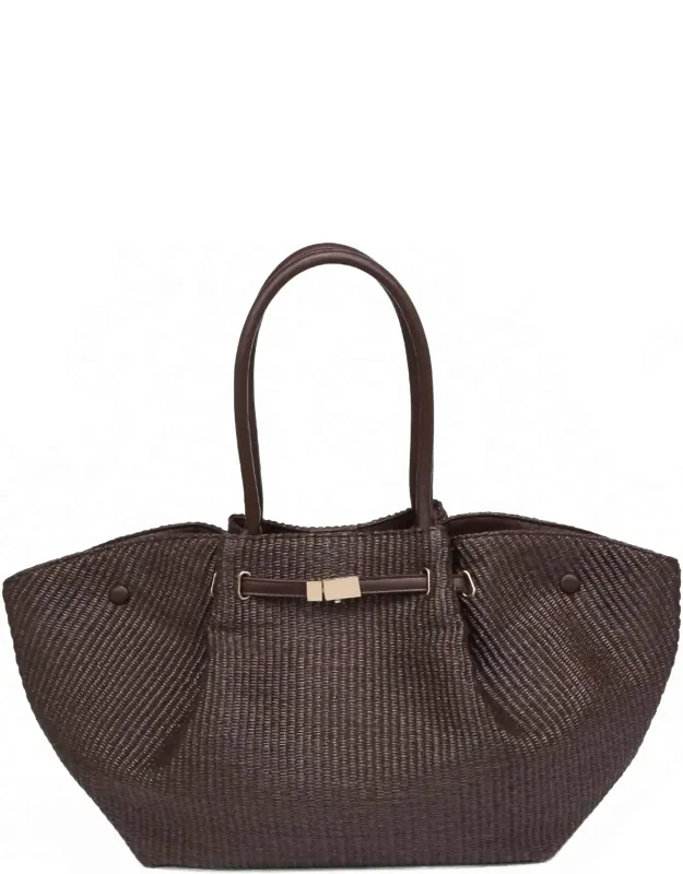 Kaia Straw Tote Bag