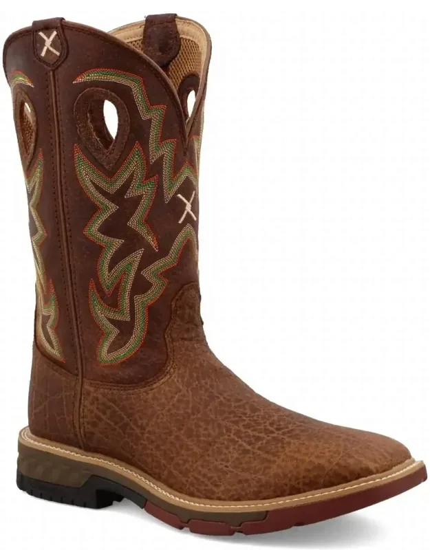 12" Western Work Boots