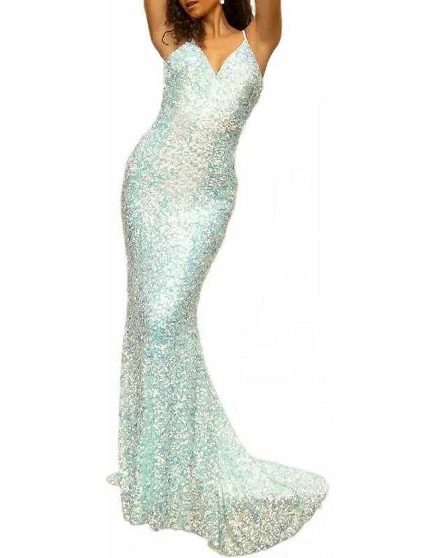 Sequin Maxi Dress