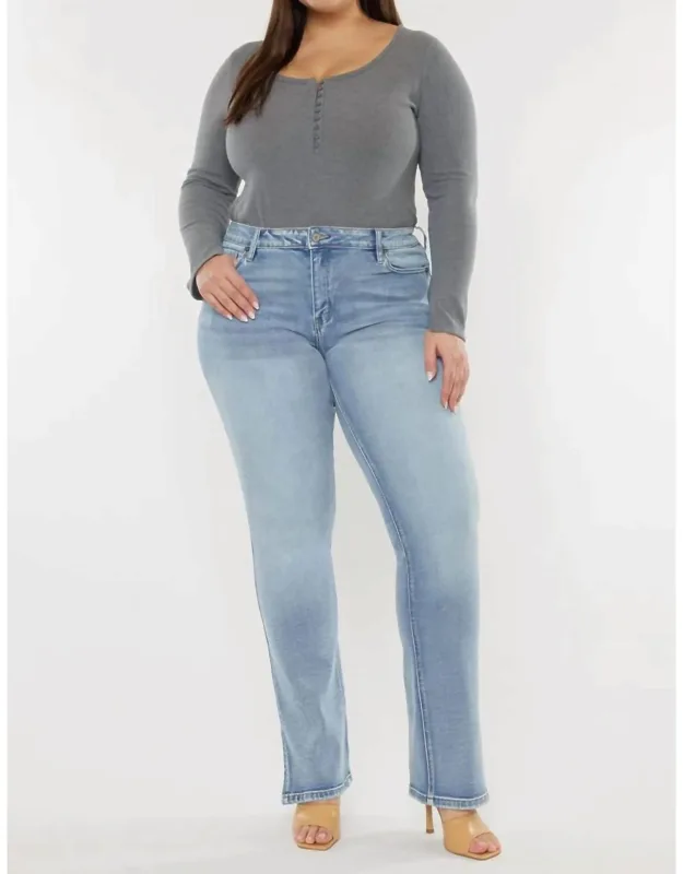 Mid Rise Bootcut Jeans