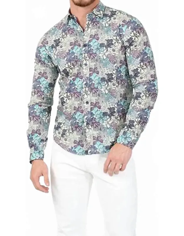 Floral Button Down Shirt