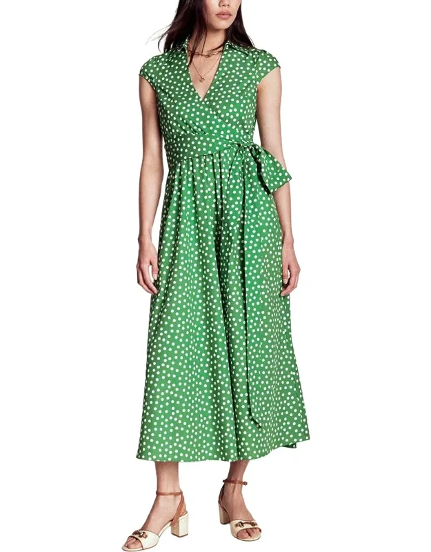 Wrap Midi Dress