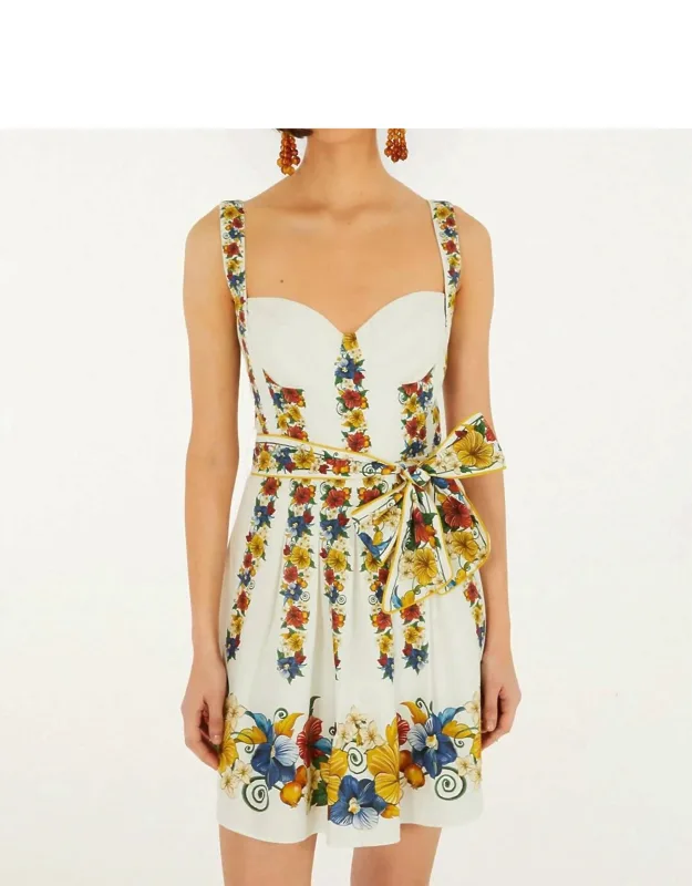 Belted Mini Dress
