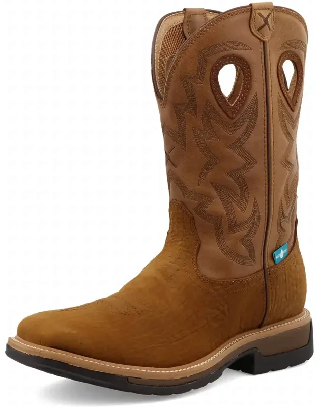 12" Western Work Boots