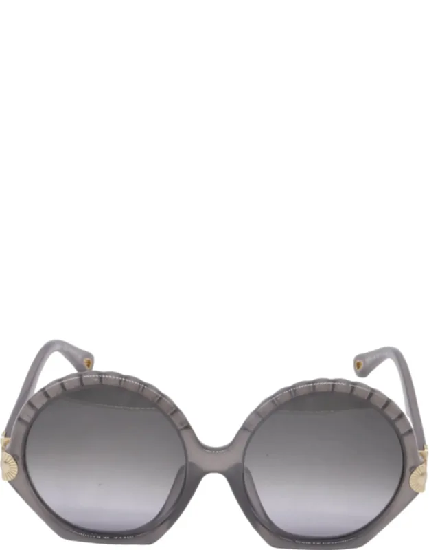 Vera Seashell Round Sunglasses