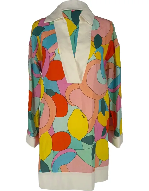 Enzo Printed Mini Dress