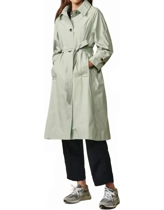 Vera Rain Repellant Trench Coat