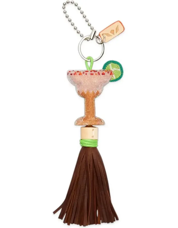 Chaquira Hand-beaded Bag Charm