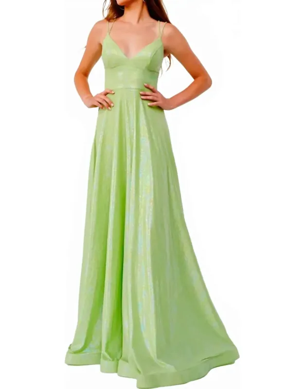 Double Strap Tie Back Dress