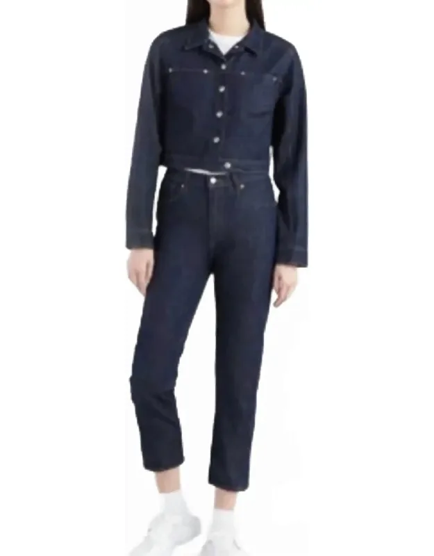 Engineered Slouch Taper Jeans