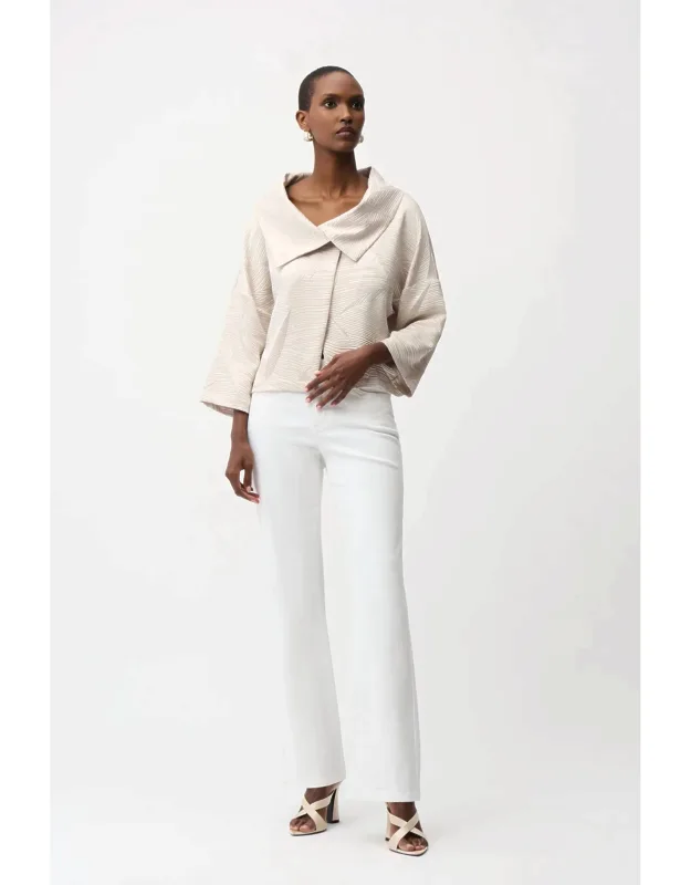Collared Button Blazer