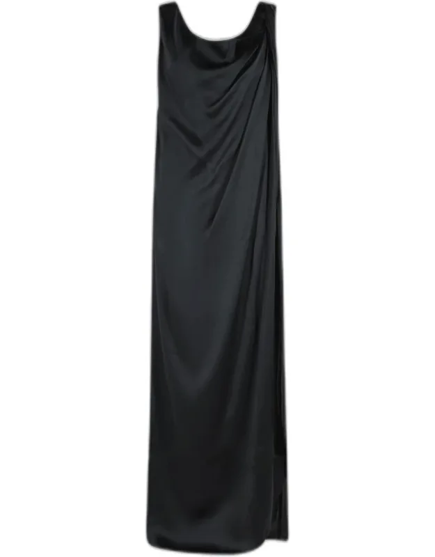 Silk Blend Maxi Dress
