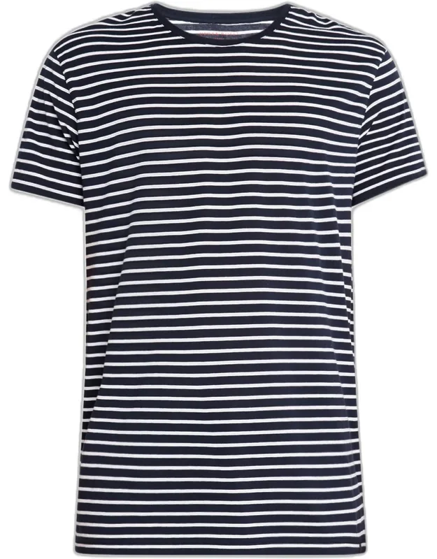 Ryder Horizontal Stripe Crewneck T-shirt