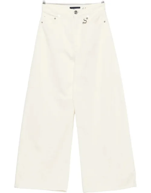 Logo-patch Wide-leg Jeans