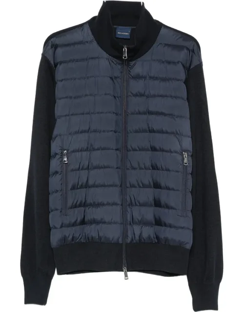 Quilted Zip-fastening Jacket