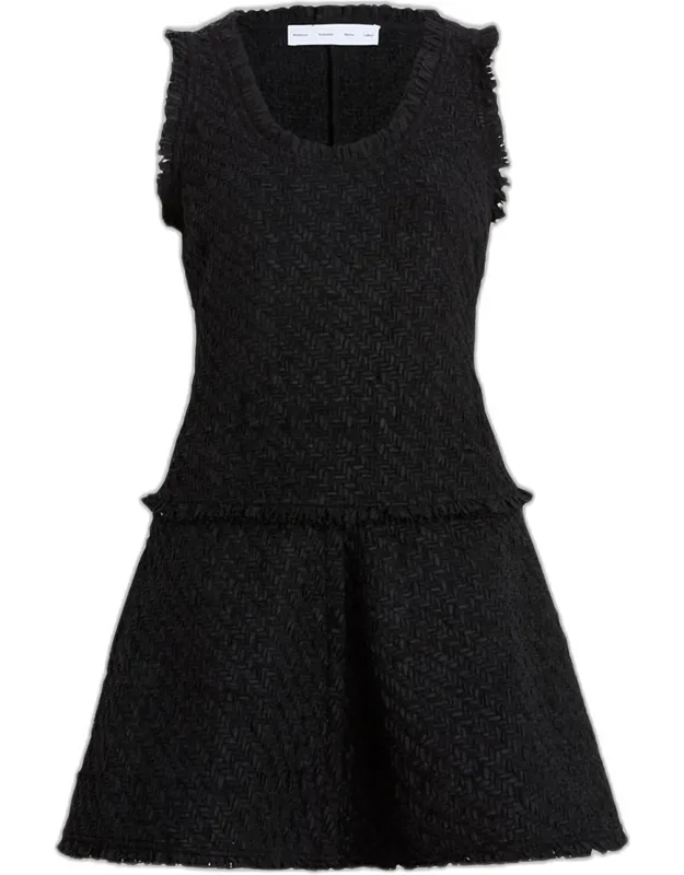 Bouclé Mini Dress