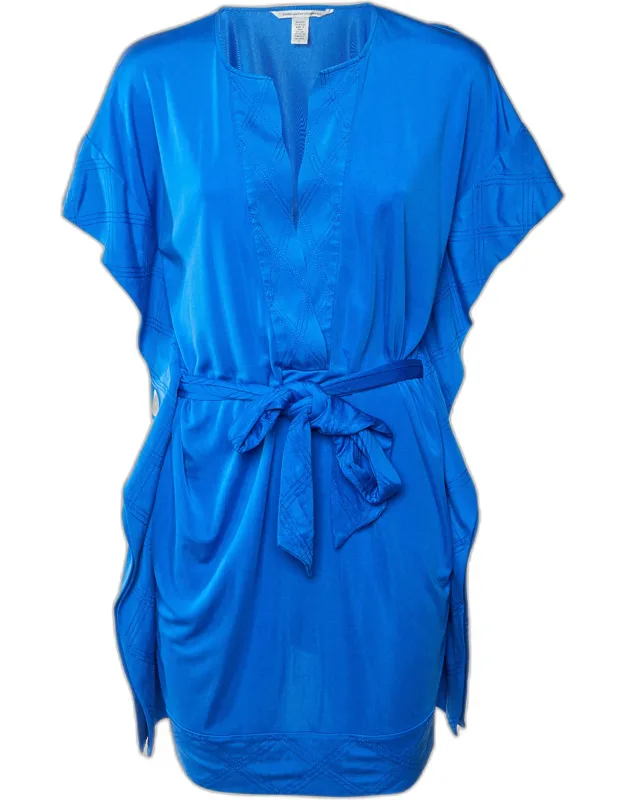Jersey Kimono Sleeve Tuvallu Kaftan Dress