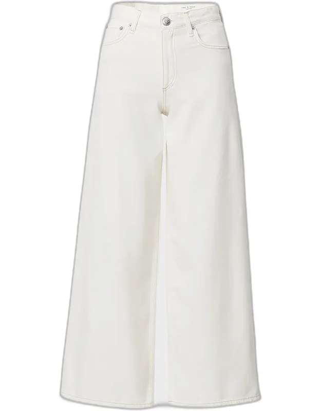 Featherweight Wide-leg Ankle Jeans