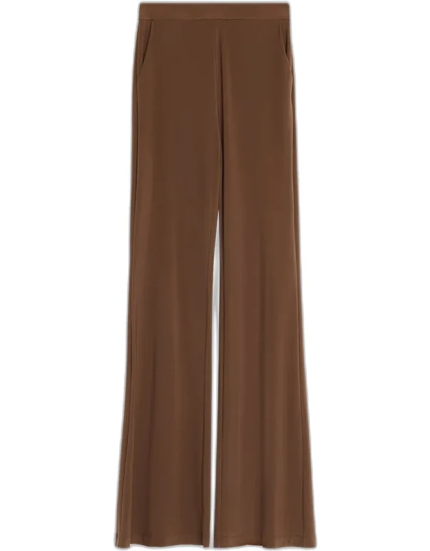 Satin Straight-leg Pants
