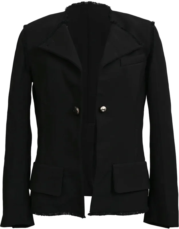 Chain-buttoned Blazer