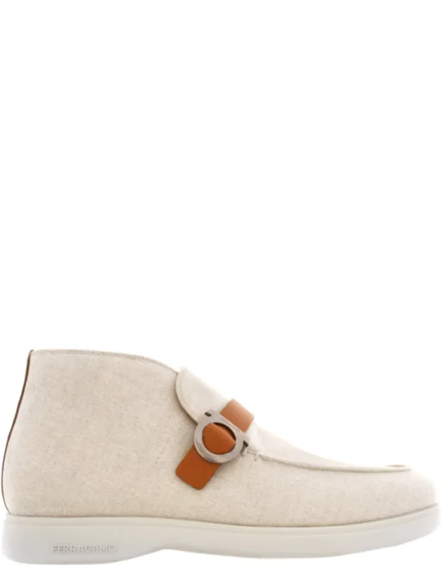 Gancini Buckle Desert Boots
