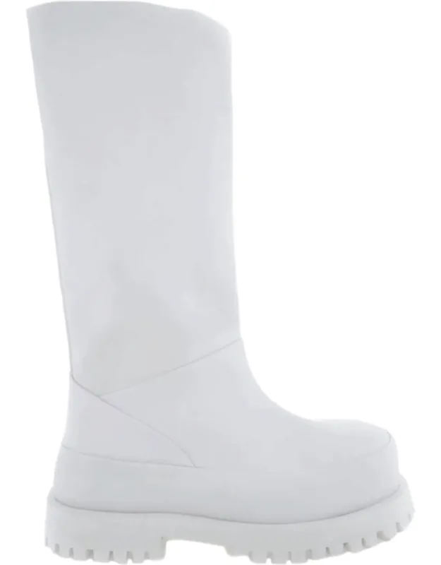 Leather Combat Boots