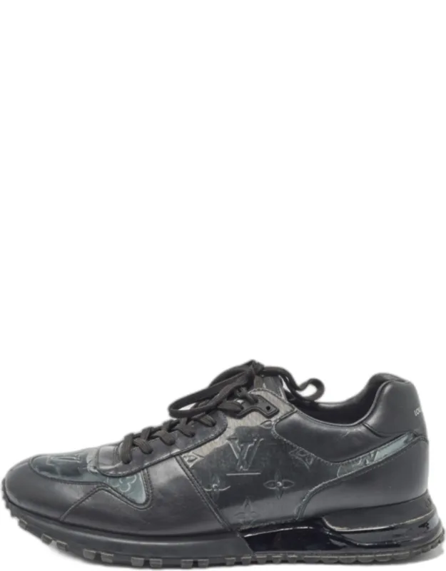 Leather And Pvc Run Away Sneakers