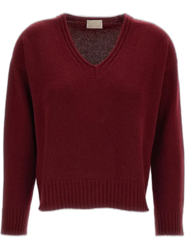 Boxy V-neck Sweater