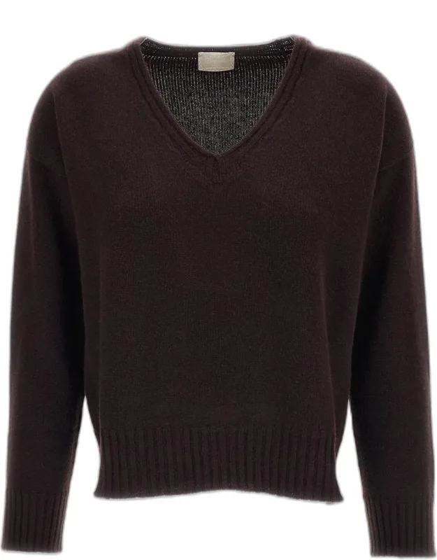 Boxy V-neck Sweater