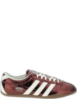Sneakers Tokyo Inspired By 1970s Running Models And Light Upper Made Of Smooth Metallic-effect Leather