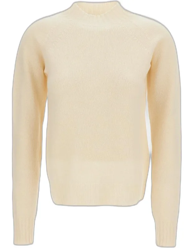 Half-hooded Crew-neck Sweater.