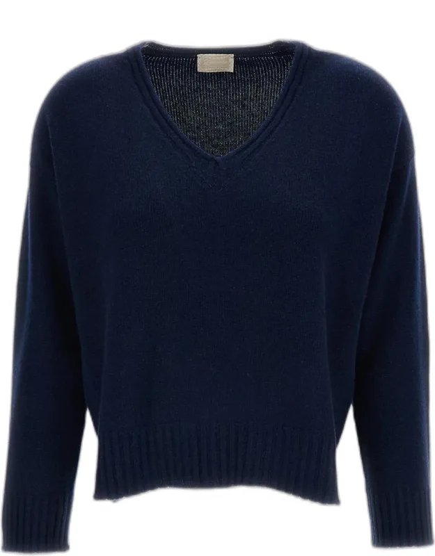 Boxy V-neck Sweater