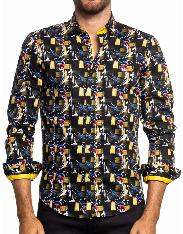 Electrobrush Pm Edition Button Down Shirt