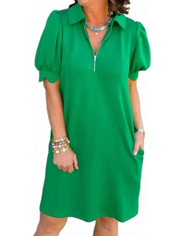 Puff Sleeve Dress