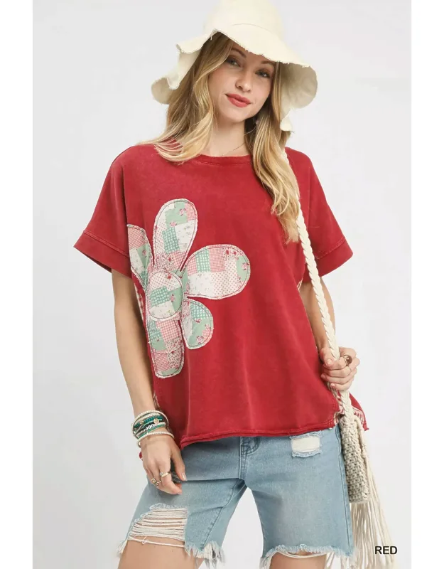 Mineral Wash French Terry Top