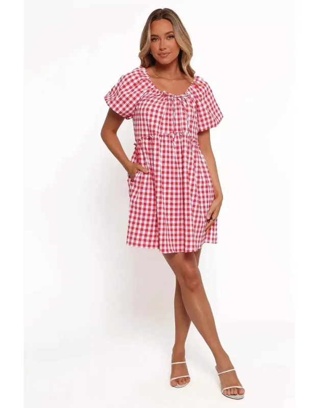 Gingham Dress