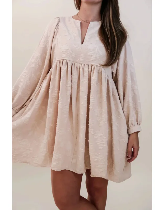 Jacquard Mini Dress
