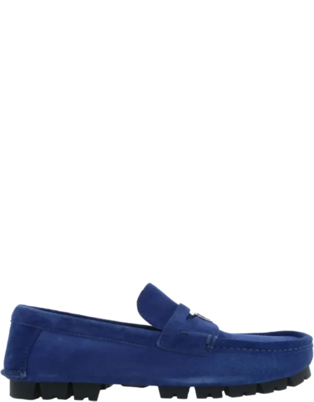 Gancini Ornament Driver Loafers