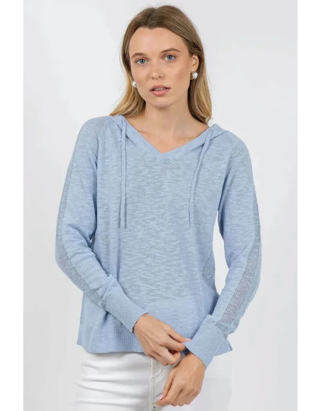 Boardwalk Hoodie With Mesh Details