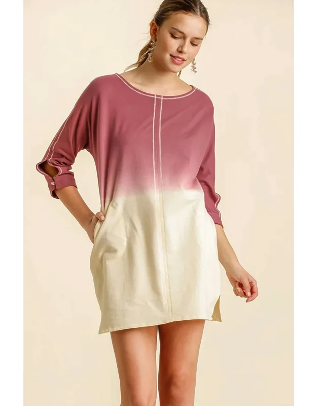Dip-dye Dress