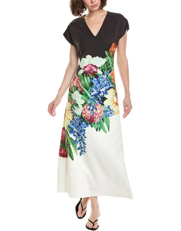 The Iris Spring Meadow Maxi Dress