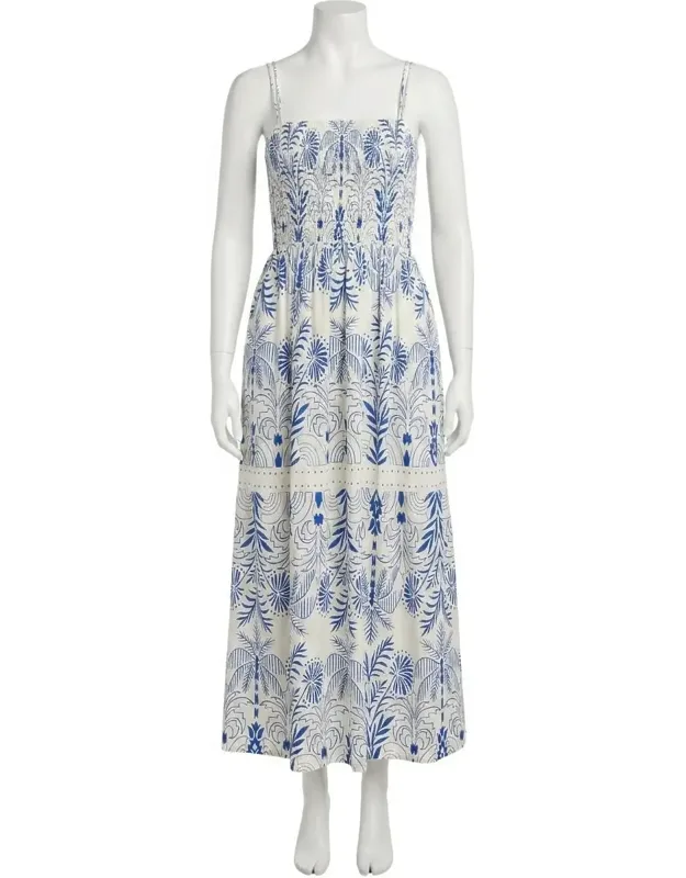 Nadine Palm Maxi Dress