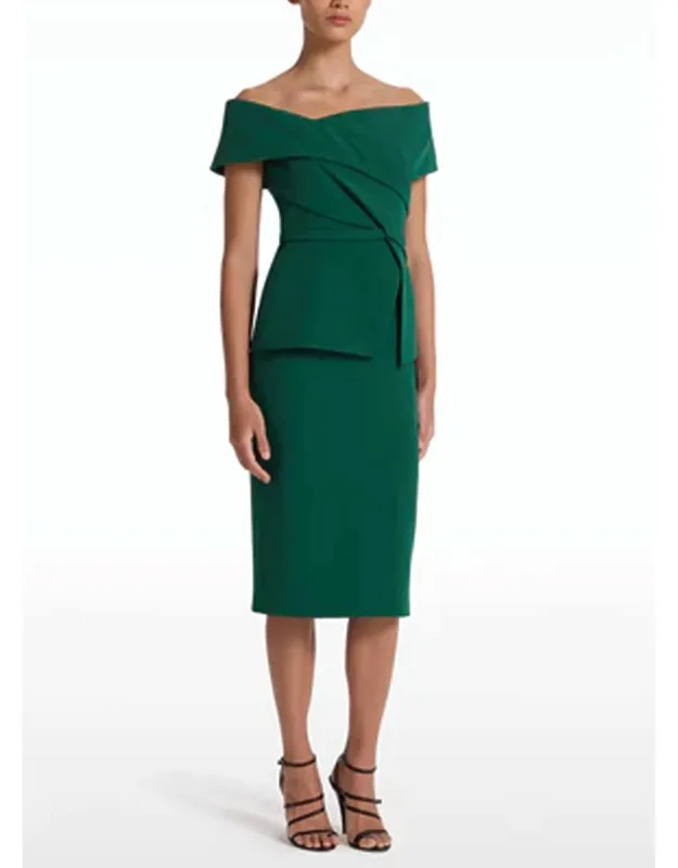 Off Shoulder Midi Dress