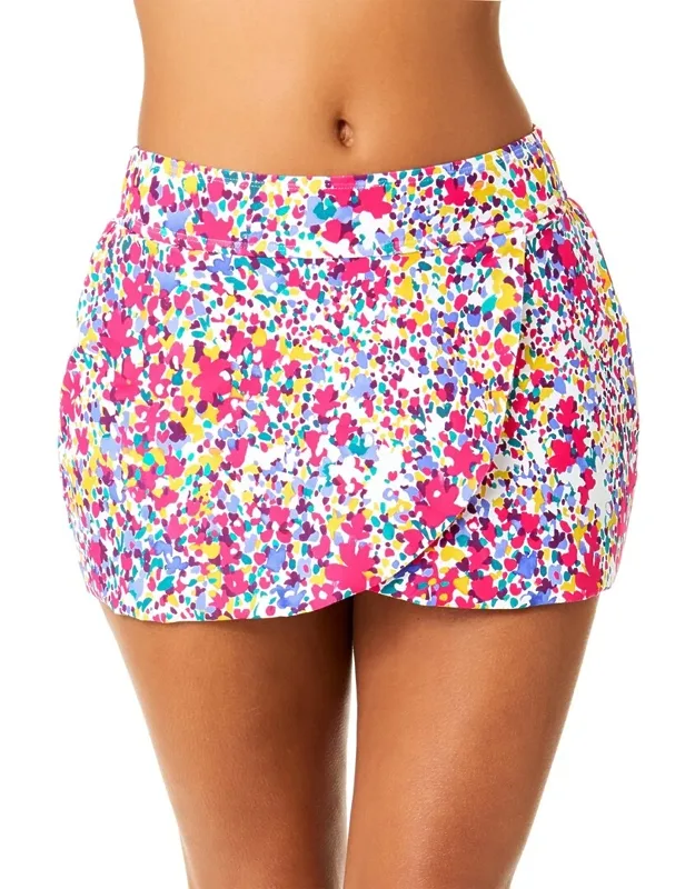Tulip Drape Swim Skirt