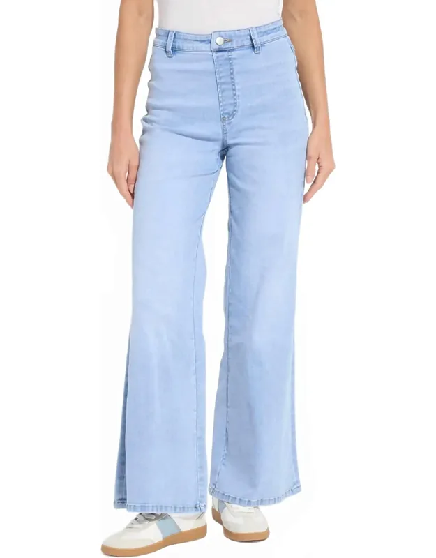 Iris Wide Leg Everyday Denim Pants