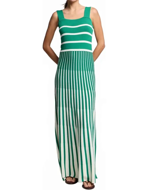 Aveline Milano Stripe Maxi Dress