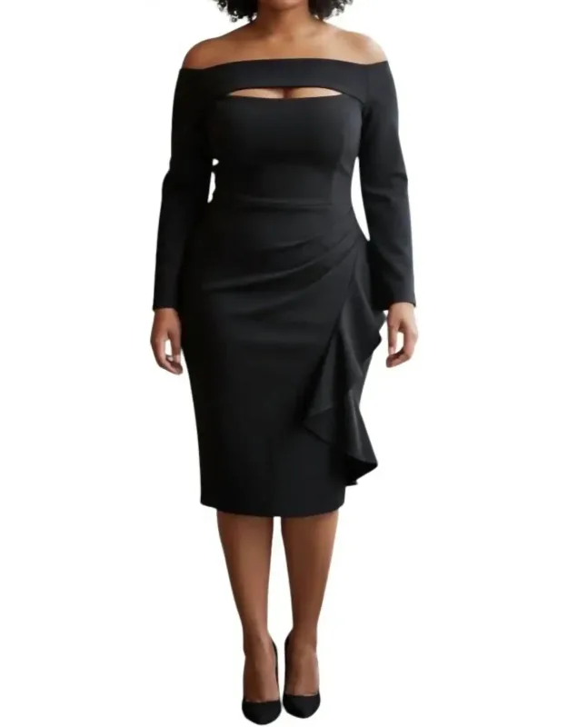 Cutout Midi Dress