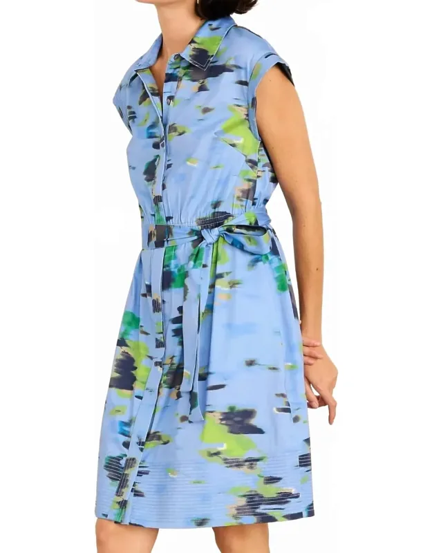 Water Lilies Camille Mini Dress